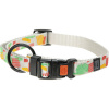 Obojok pre psa Karlie Art Sportiv Mix & Match trópy S 15 mm 30-45 cm sivý