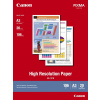 Canon High Resolution Paper, foto papír, speciálně vyhlazený, biela, A3, 106 g/m2, 20 ks, HR-101 A3, tonerový
