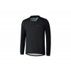 Shimano pánsky cyklistický dres s dlhým rukávom MYOKO LONG WARM, čierna M