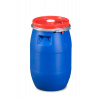 Plastový sud so zátkou a vekom, s dvojitým schválením, objem 30 litrov