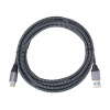 PremiumCord kábel USB-C - USB 3.0 A (USB 3.1 generation 1, 3A, 5Gbit/s) 2m oplet ku31cs2