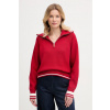 Tommy Hilfiger sveter dámsky bavlnený WW0WW48478 červená XS