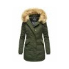 Dámska Zimná Bunda Amanda Tmavozelená ae0948