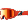Okuliare VISION YOUTH CORP ALPINESTARS, detské (oranžová, zrkadlové červené p.)