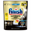 Finish Ultimate Plus Lemon Kapsule na umývanie riadu v umývačke riadu 549 g (45 kusov)