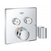 Grohe Grohtherm SmartControl vaňová/sprchová batéria podomietková s termostatom StarLight Chrome 29125000