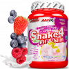 Prášok Amix Shake4 Fit & Slim znižujúci chuť lesného ovocia 1000 g 1 ks