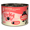 Výhodné balenie Lucky Lou Lifestage Kitten 24 x 200 g - hydinové