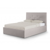 Wilsondo Čalúnená manželská posteľ s úložným priestorom Zolly 160x200 - béžová