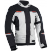 bunda MONDIAL 2.0 DRY2DRY™, OXFORD ADVANCED, dámská (světle šedá/černá/červená,
