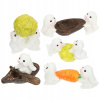 Terrárium dekor králičie model Rabbit 5 ks (Terrárium dekor králičie model Rabbit 5 ks)