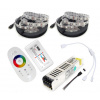LED PÁSKA SADA 10 m RGB 5050 60/M DIAĽKOVÝ OVLÁDAČ DOTYK RF