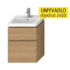 Jika H40J4234025191 CUBITO-N 60 umývadlová skrinka 59x48x40cm,2 zásuvky, dub H40J4234025191