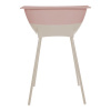 Kúpacia sada Luma - vanička Blush Pink so stojanom