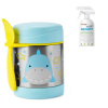 SKIP HOP Zoo Termoska na jedlo s lyžičko/vidličkou Žralok 325 ml, 12 m+ + AQUAINT 500 ml