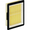 Bosch Skladaný filter pre akumulátorové vysávače 2607432046