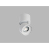 LED 2 Vnútorné naklápacie svietidlo KLIP ON P.7,7 cm biele