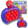 ARKÁDOVÁ HRA NA REFLEXY POP IT ELEKTRONICKÁ ANTISTRESOVÁ SPIDERMAN