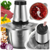 ELEKTRICKÝ MLYNČEK NA MÄSO, ZELENINU, MIXÉR 2L 250W, OCEĽOVÝ