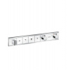 Hansgrohe RainSelect - Batéria pod omietku na 4 spotrebiče, biela/chróm 15357400