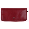 Dámska kožená peňaženka s organizérom Cosset 4401 Komodo bordová
