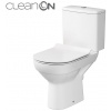 Cersanit CITY NEW WC-kombi CleanOn vodor.odp,prív. vody zo spod+sed.slim,DP,SC,EO K35-038 K35-038