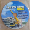PC hra - Simulátor stavby jeřáb (v dvd sáčku)