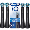 Špička Oral-B iO Ultimate Clean, čierna, 4 kusy (4x ORAL-B BLACK ULTIMATE CLEAN BLACK HROT PRE IO BRUSH)