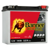 BANNER motobatéria 12V AGM PRO 51601 19Ah 325A BETX 16L