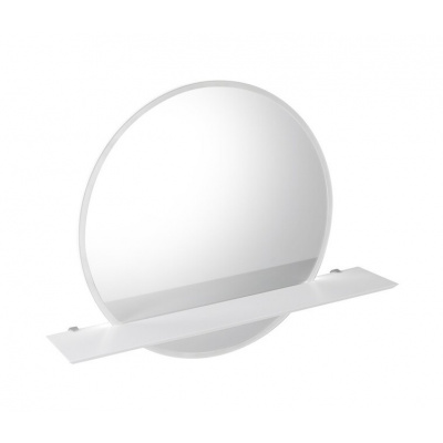SAPHO VISO Ø60cm zrkadlo okrúhle s LED osvetlením, s poličkou, VS060-01