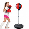 Boxerská súprava click4TOYS nastaviteľná s hruškou a rukavicami, červená