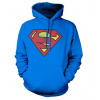 Mikina s Kapucí Superman Washed Shield L