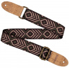 CASCHA CUS-VC9 Ukulele Strap Vegan Cork Green Chevron