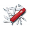 Vreckový nôž Victorinox Huntsman 91 mm, červený