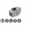 Samorezný keystone Solarix CAT5E STP SXKJ-5E-STP-BK-SA (25286702)