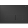 Mexen Fenix 13 Slim splachovacie tlačidlo, matná čierna - 601303