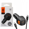 Nabíjačka do auta Spigen Essential 113W 2x USB-C PD USB-A pre nákladné vozidlo