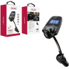 Bluetooth FM Transmitter Handsfree Kit - Čierna H34270