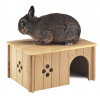 FERPLAST SIN 4646 domček králik 33 x 23,6 x 16 cm