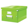 LEITZ Univerzální krabice Click&Store, velikost M (A4), zelená