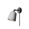 New Works Nástenná lampa Material Wall Lamp, light grey concrete 20155