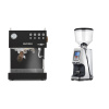 Ascaso Steel DUO PID, Black&Wood + Eureka Atom Specialty 65, chrome