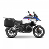 SHAD Kompletná sada bočných hliníkových kufrov SHAD TERRA, 36/47 litrový bočné kufre, vrátane montážnej sady SHAD BMW R 1300 GS Adventure