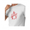 Pánske tričko biele - Anarchy 2 4XL