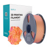 Dvojfarebná vláknitá niť Sunlu PLA+ Silk (ružová a zlatá) PLA+ Silk DC P Go