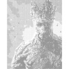 ZUTY Bodkovanie - DOSPELÝ GROOT Rámovanie: vypnuté plátno na rám, Rozmer: 40x50 cm