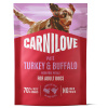Carnilove Dog Pouch Paté Turkey & Buffalo with Rose Petals 300 g