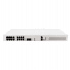 MikroTik Switch/Router CRS418-8P-8G-2S+RM, 8x GbE, 8x GbE PoE+ (150 W), 2x SFP+, USB 3.0, RouterOS, L5, Rack (CRS418-8P-8G-2S+RM)