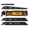 Držák pilového kotouče, univerzální, sada 4 + 1 NEO TOOLS
