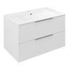 Sapho CIRASA umývadlová skrinka 79,8x52x46cm, biela lesk SPH CR801-3030